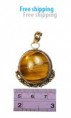 tiger eye pendent